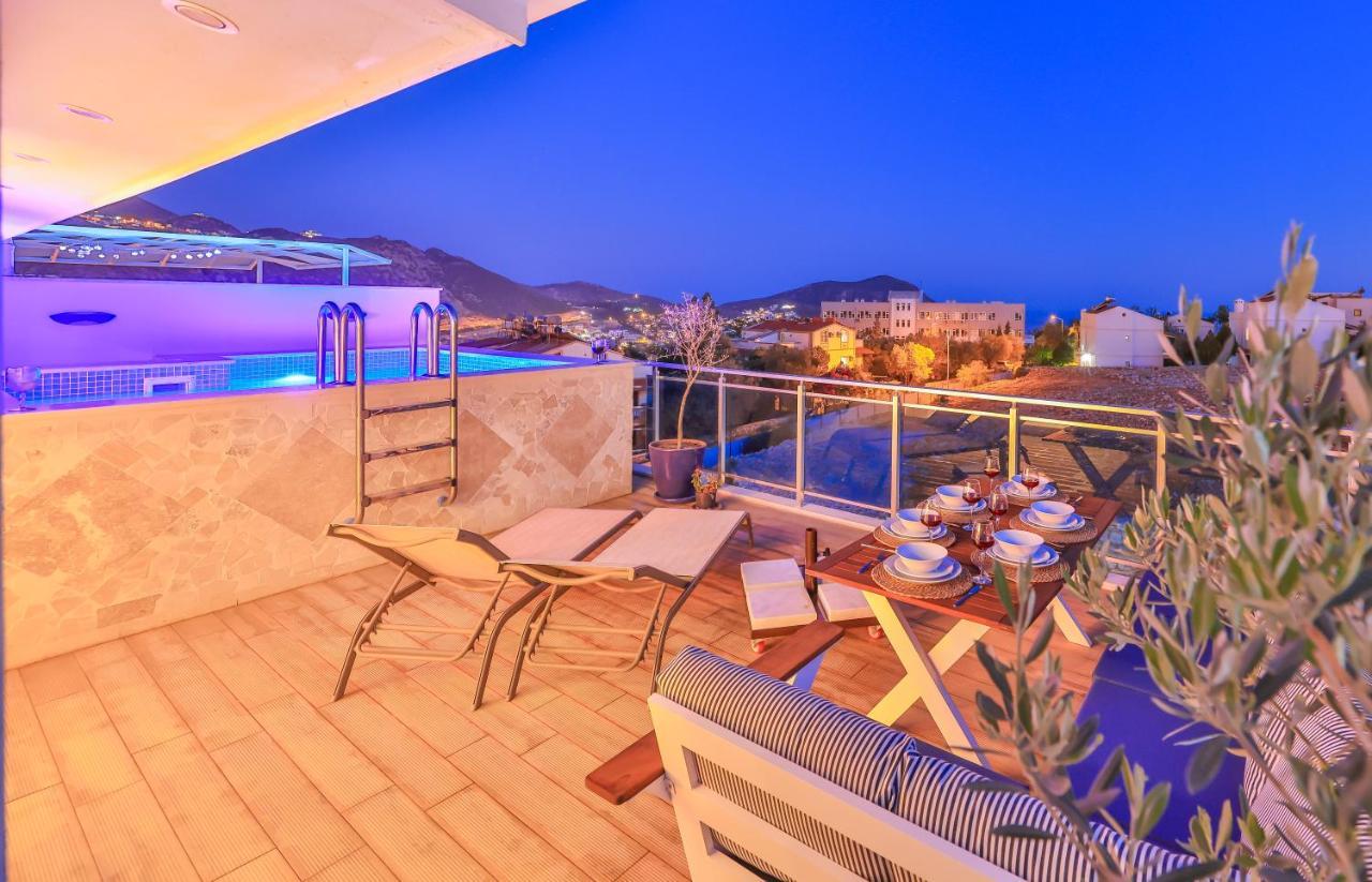 Ferienwohnung Olive View Penthouse Kalkan Exterior foto