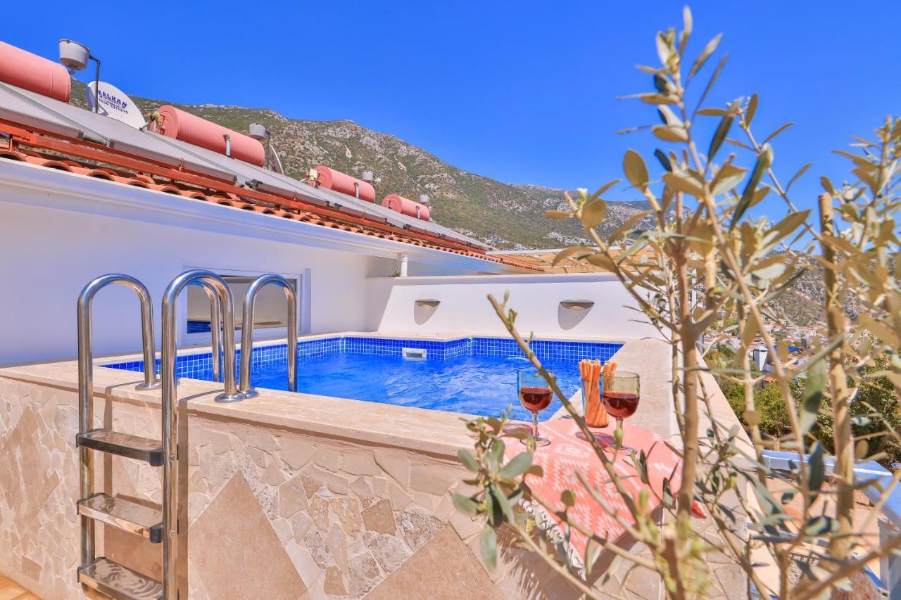 Ferienwohnung Olive View Penthouse Kalkan Exterior foto