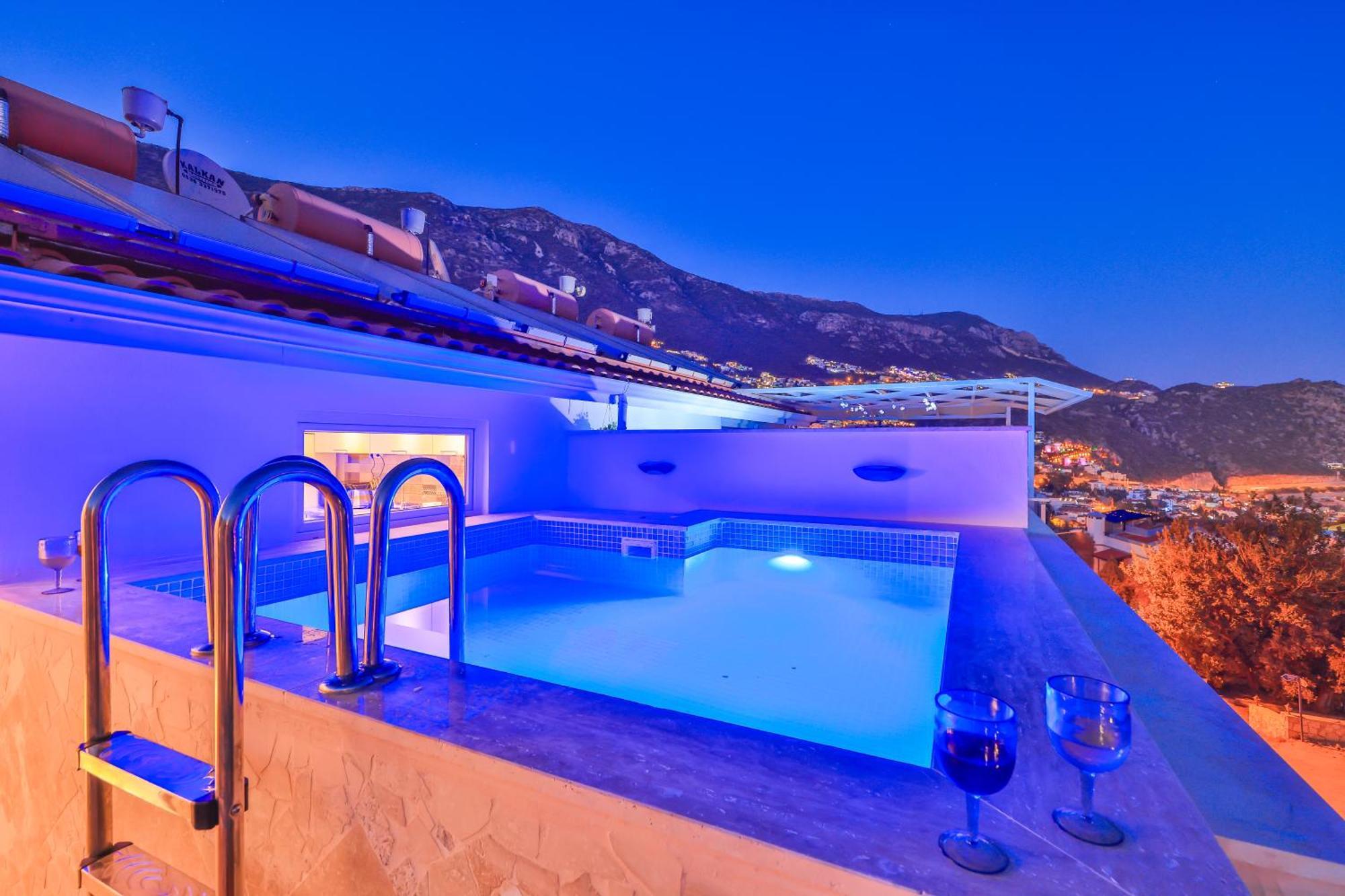 Ferienwohnung Olive View Penthouse Kalkan Exterior foto