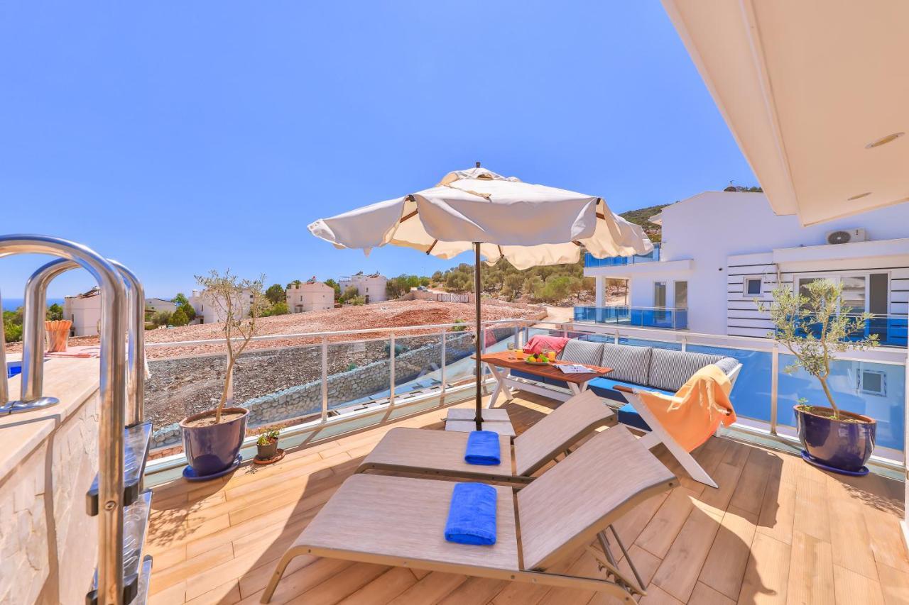 Ferienwohnung Olive View Penthouse Kalkan Exterior foto