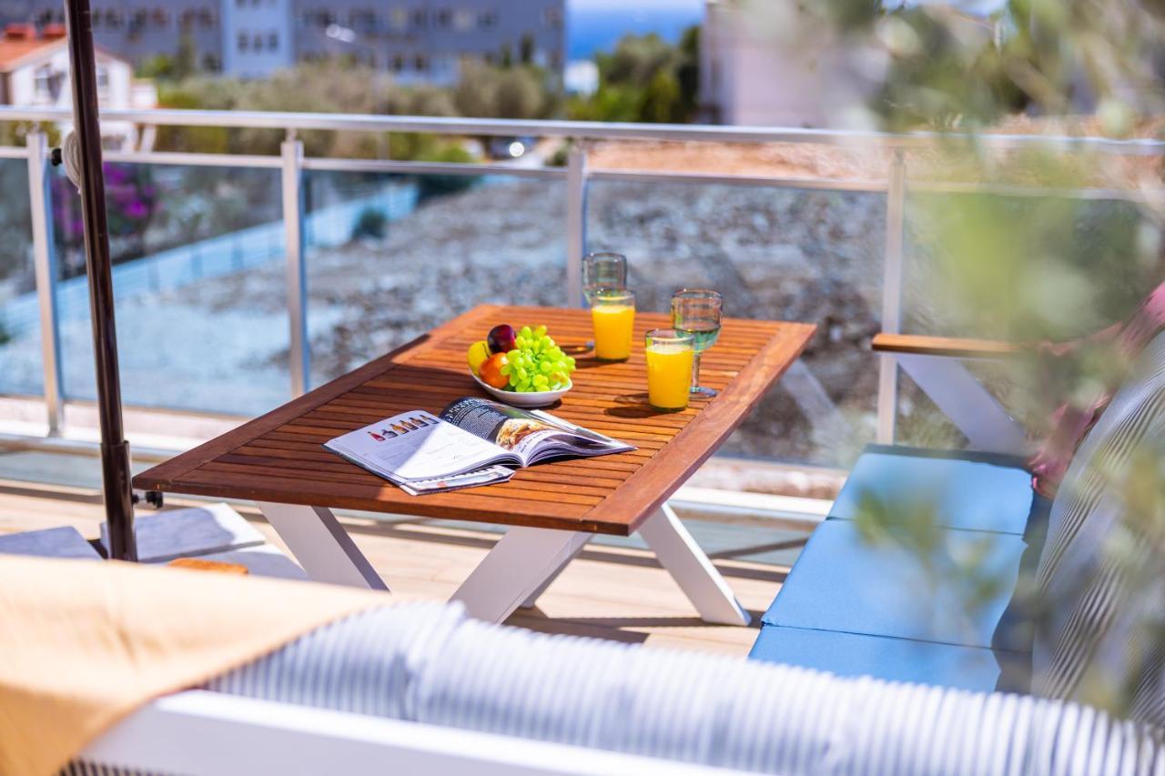 Ferienwohnung Olive View Penthouse Kalkan Exterior foto