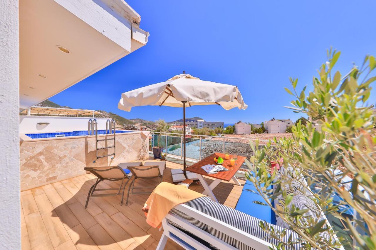 Ferienwohnung Olive View Penthouse Kalkan Exterior foto