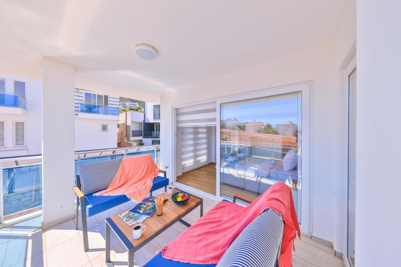 Ferienwohnung Olive View Penthouse Kalkan Exterior foto