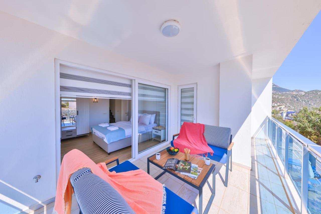 Ferienwohnung Olive View Penthouse Kalkan Exterior foto