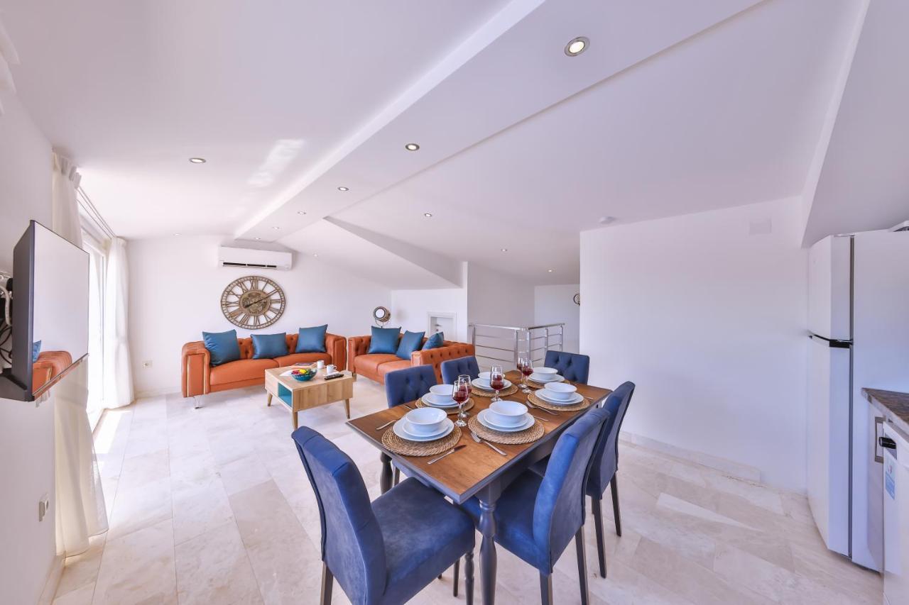 Ferienwohnung Olive View Penthouse Kalkan Exterior foto