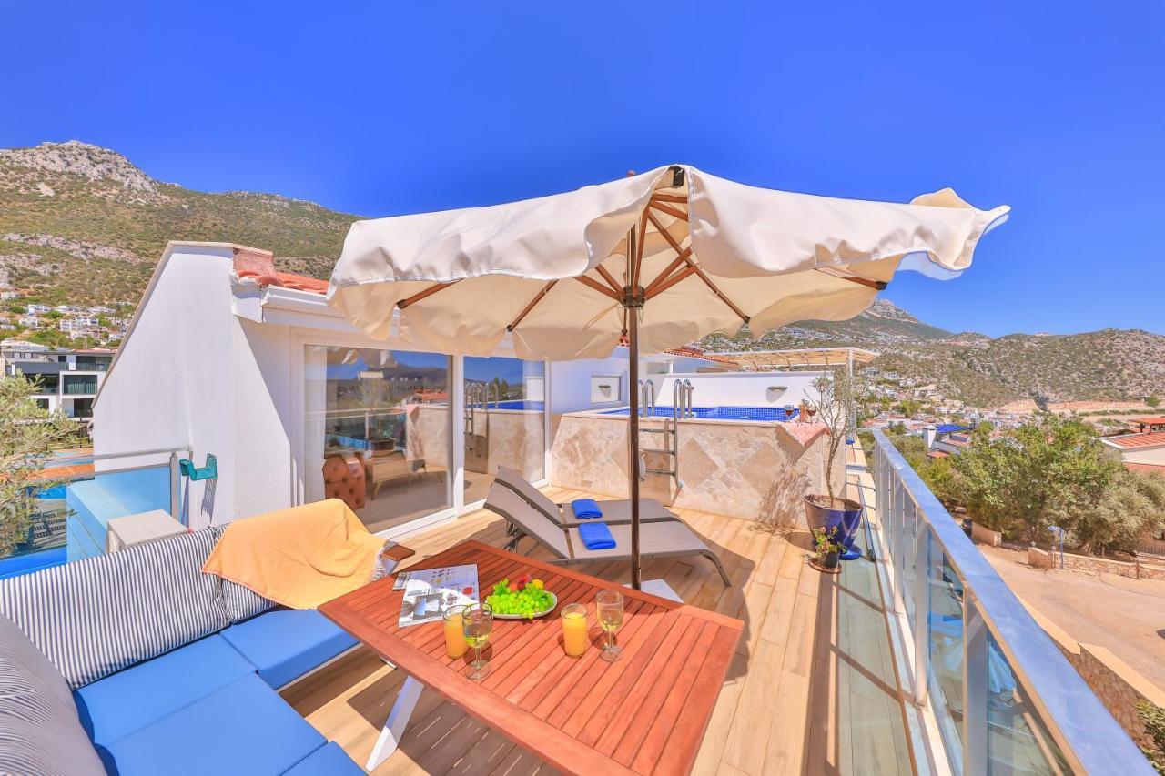 Ferienwohnung Olive View Penthouse Kalkan Exterior foto